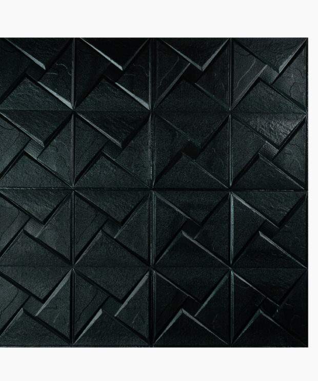 Panel Autoadhesivo Piramide Negro