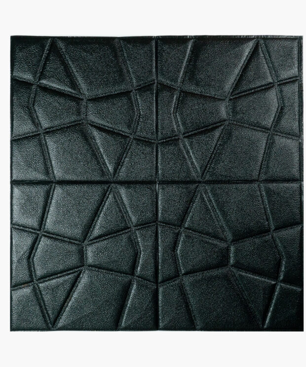 Panel Autoadhesivo Hexágono Negro