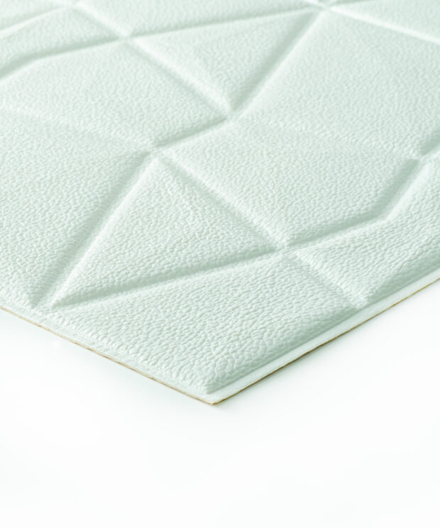 Panel Autoadhesivo Hexagono Blanco